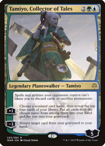 War of the Spark Planeswalker Tamiyo, Collector of Tales