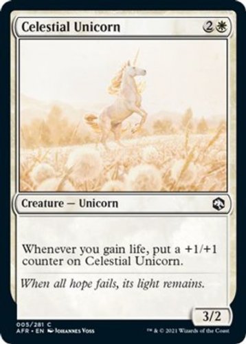 4 x Adventures in the Forgotten Realms Celestial Unicorn (playset)