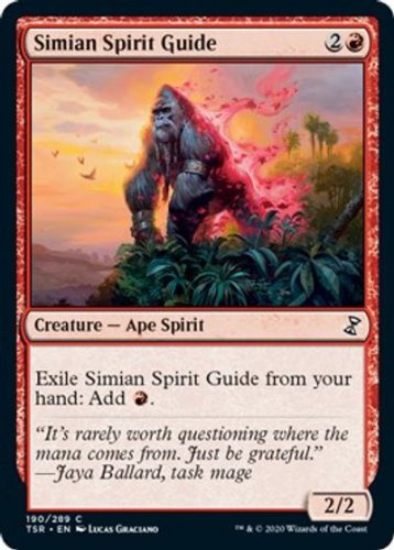 4 x Time Spiral: Remastered Simian Spirit Guide (playset)