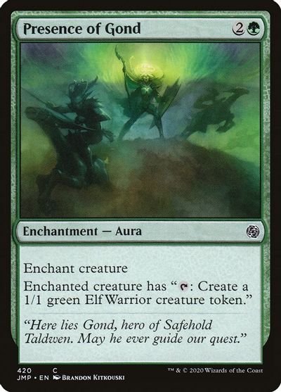 4 x Jumpstart Presence of Gond (playset)