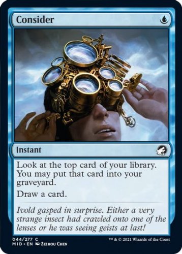 4 x Innistrad: Midnight Hunt Consider (Playset)