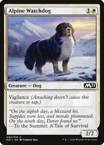 4 x Magic 2021 (M21) Alpine Watchdog (playset)