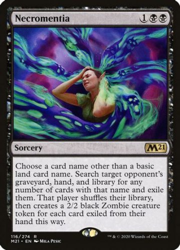 Magic 2021 (M21) Necromentia