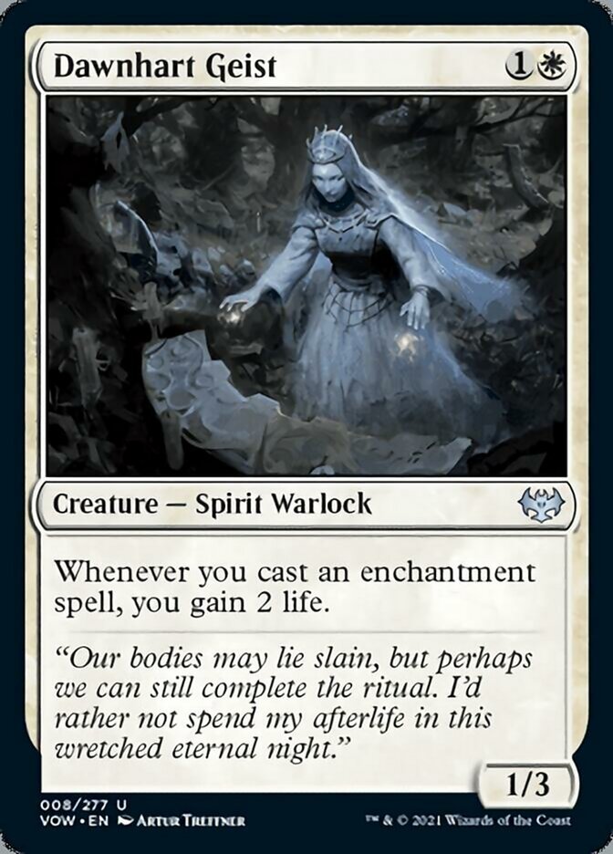 4 x Innistrad: Crimson Vow Dawnhart Geist (Playset)