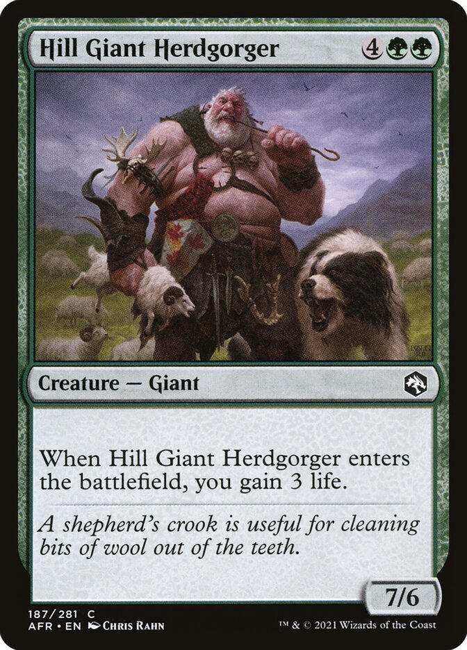 4 x Adventures in the Forgotten Realms Hill Giant Herdgorger (Playset)