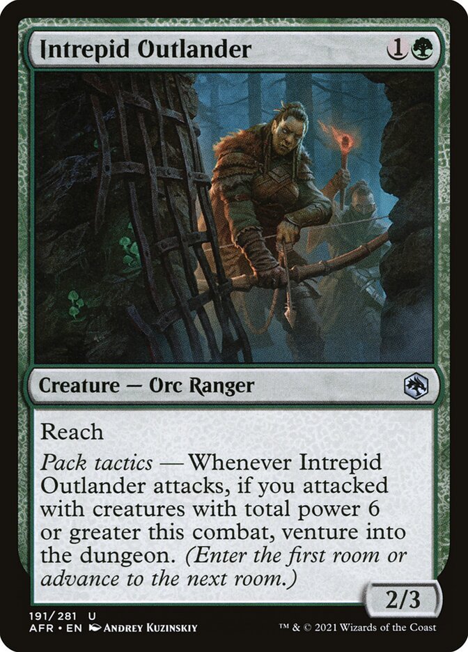 4 x Adventures in the Forgotten Realms Intrepid Outlander (Playset)