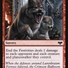4 x Innistrad: Crimson Vow End the Festivities (Playset)