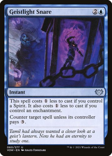 4 x Innistrad: Crimson Vow Geistlight Snare (Playset)