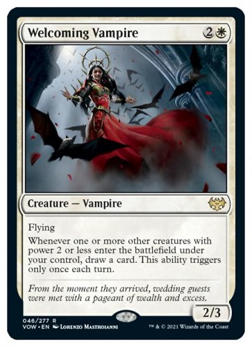 Innistrad: Crimson Vow Welcoming Vampire