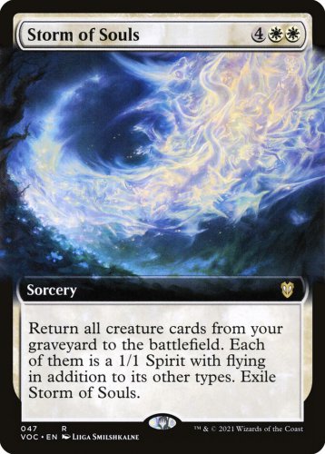 Innistrad: Crimson Vow Commander Storm of Souls (Extended Art)
