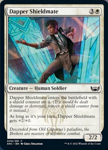 4 x Streets of New Capenna Dapper Shieldmate (Playset)
