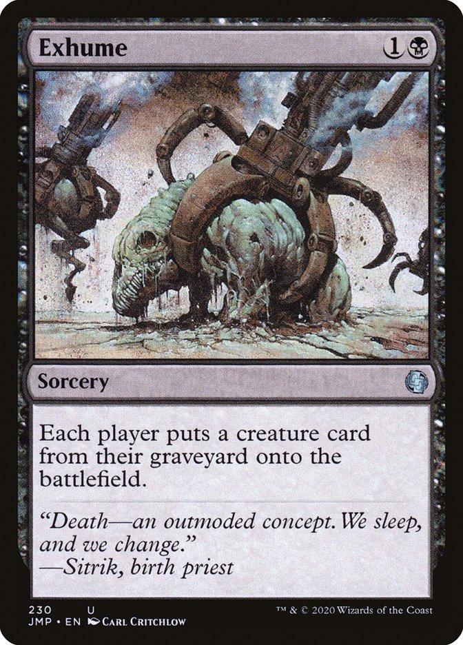 Jumpstart Exhume