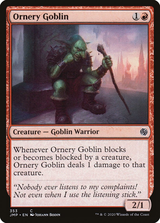 4 x Jumpstart Ornery Goblin (playset)