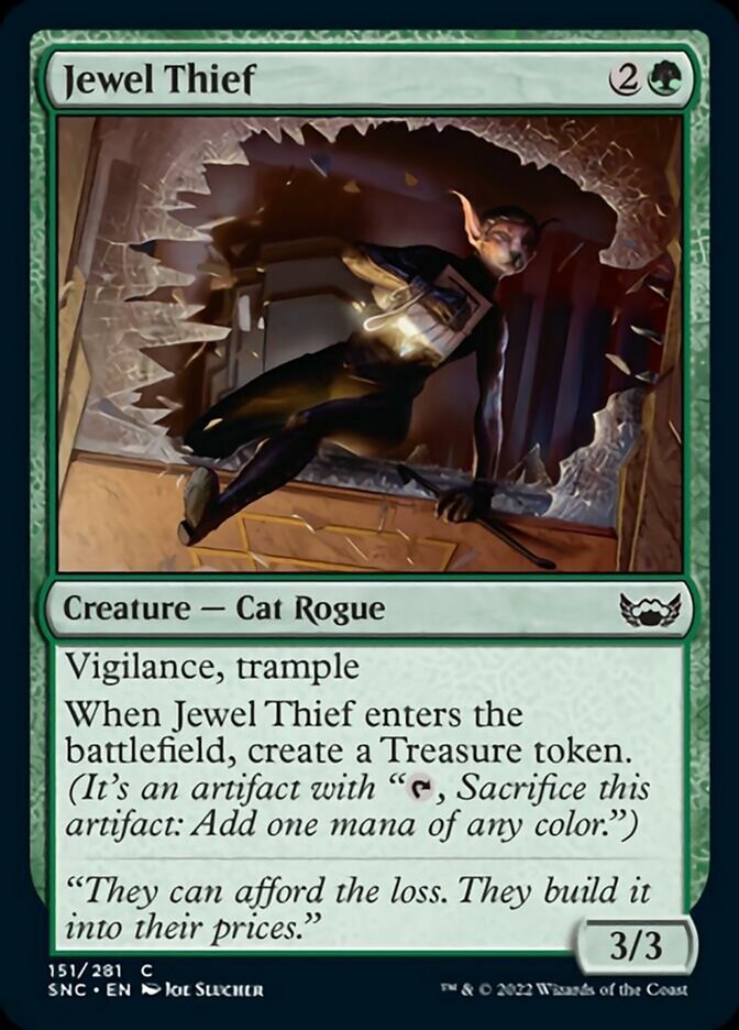 4 x Streets of New Capenna Jewel Thief (Playset)