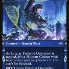 4 x Kamigawa: Neon Dynasty Futurist Operative (Playset) Showcase