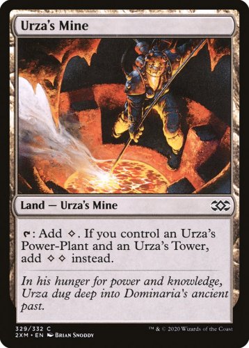 Foil Double Masters Urza's Mine
