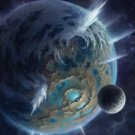 2 x Foil Unfinity Full Art Island 492 (Borderless) Galaxy Foil