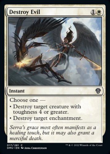 4 x Dominaria United Destroy Evil (Playset)