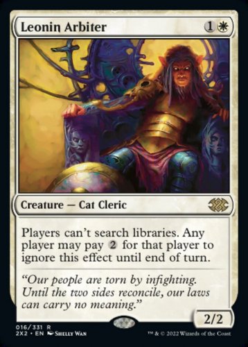 Double Masters 2022 Leonin Arbiter