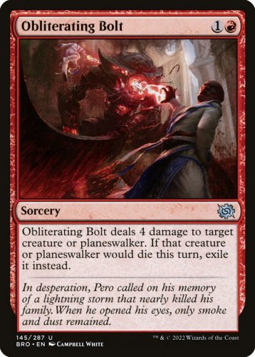 4 x Brothers' War Obliterating Bolt (Playset)
