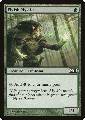 Magic 2010 (M10) Elvish Mystic