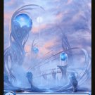 4 x Foil Phyrexia: All Will Be One Full Art Island 263