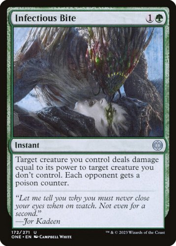 4 x Phyrexia: All Will Be One Infectious Bite (playset)