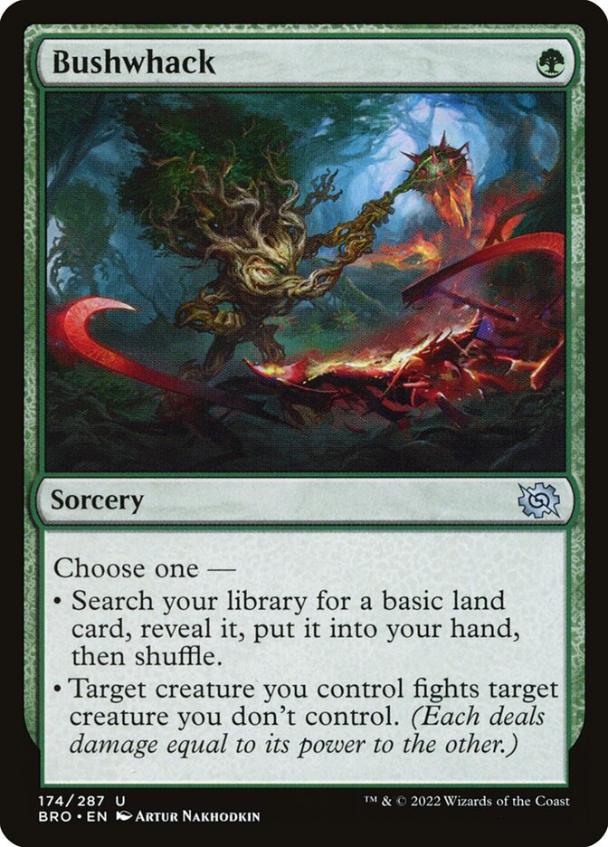 4 x Brothers' War Bushwhack (Playset)