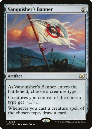 March of the Machine: Commander Vanquisher's Banner