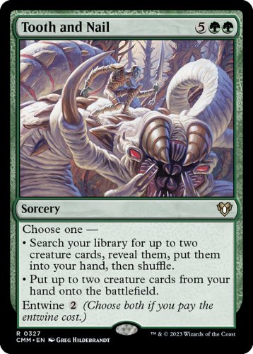 Foil Commander Masters Tooth and Nail