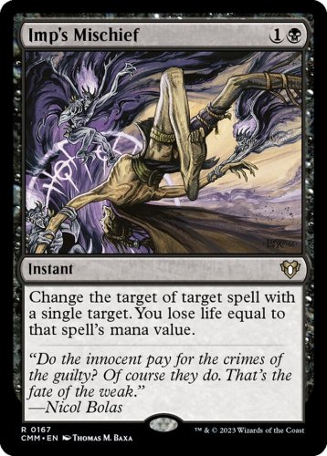Commander Masters Imp's Mischief