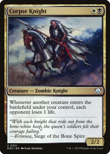 March of the Machine: Commander Corpse Knight