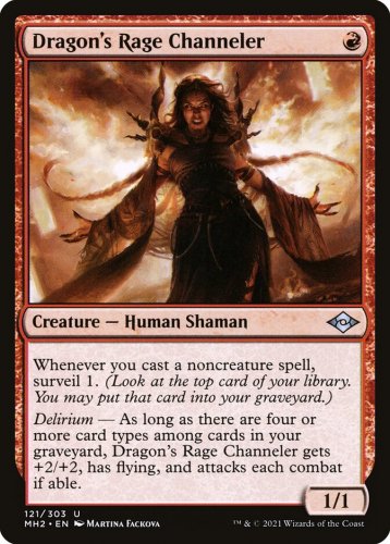 Foil Modern Horizons 2: Dragon's Rage Channeler