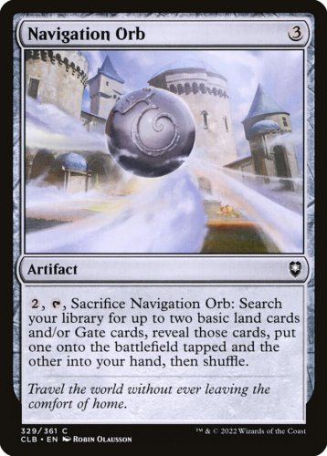 4 x Commander Legends: Battle for Baldur's Gate Navigation Orb (playset)