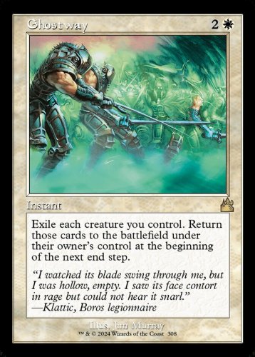 Ravnica Remastered Ghostway (Retro Frame)