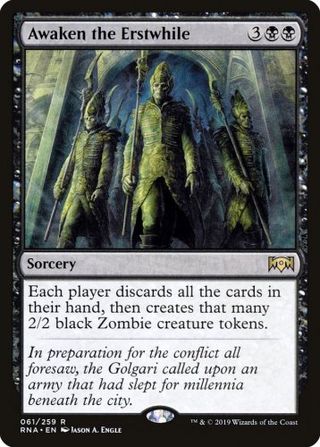 Ravnica Allegiance Awaken the Erstwhile