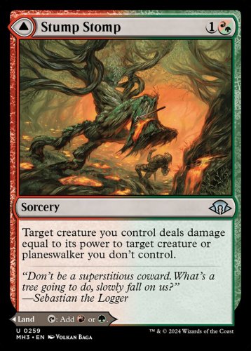 4 x Modern Horizon 3 Stump Stomp (playset)