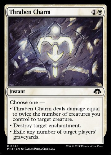4 x Modern Horizon 3 Thraben Charm (playset)