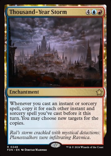 Foundations Thousand-Year Storm