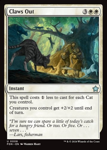 4 x Foundations Claws Out (playset)