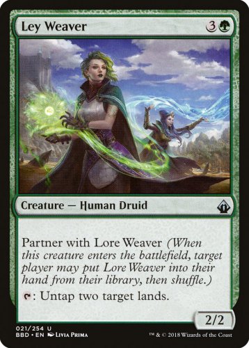 Battlebond Ley Weaver