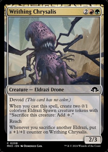 4 x Modern Horizon 3 Writhing Chrysalis (playset)