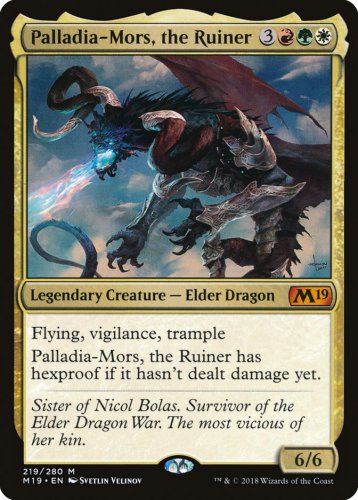 Magic 2019 (M19) Palladia-Mors, the Ruiner
