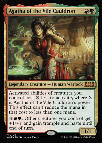 Wilds of Eldraine Agatha of the Vile Cauldron