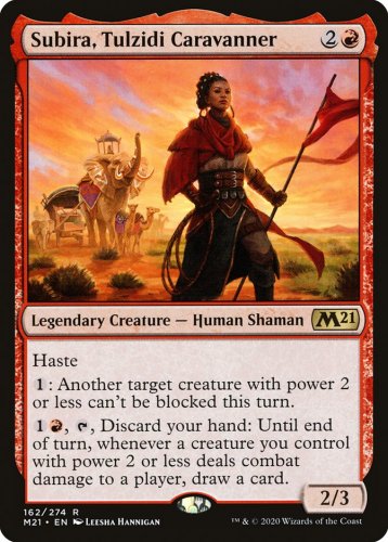 4 x Magic 2021 (M21) Subira, Tulzidi Caravanner (playset)