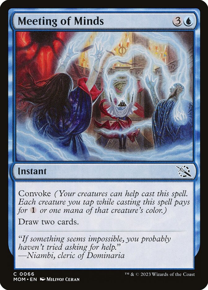 4 x Phyrexia: All Will Be One Meeting of Minds (playset)