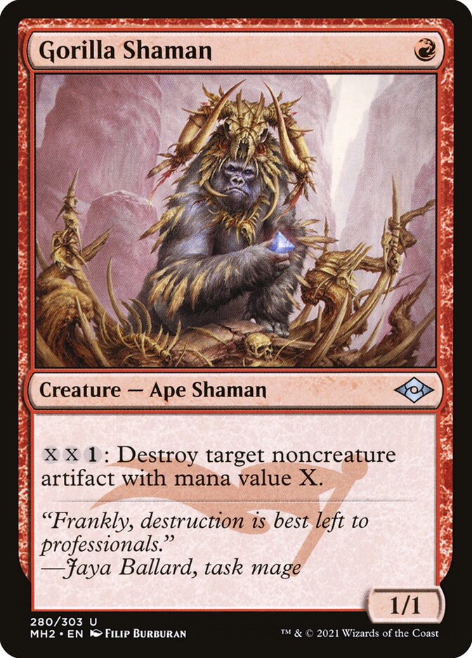 Modern Horizons 2 Gorilla Shaman