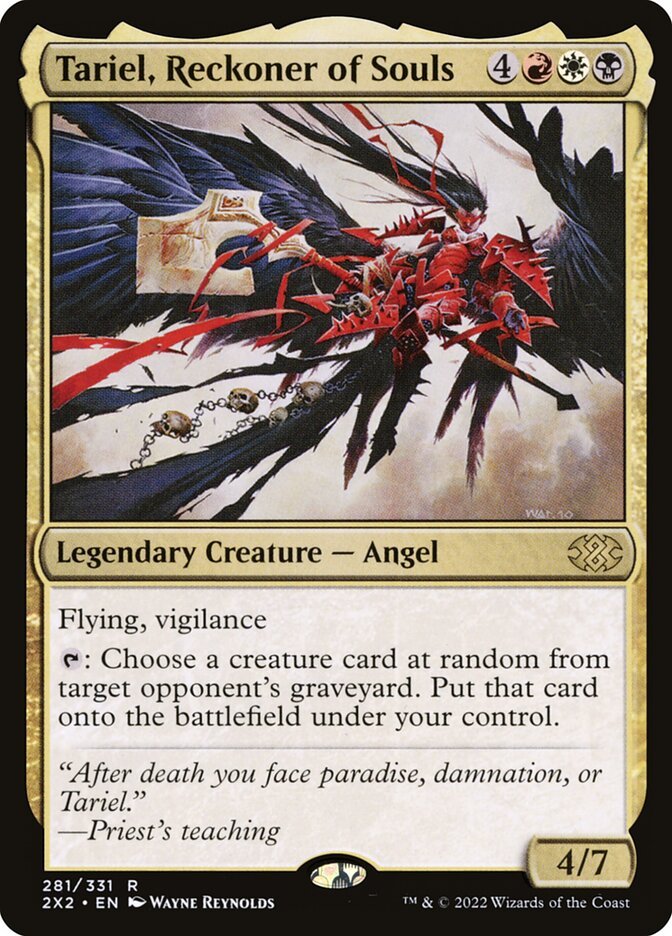 Double Masters 2022 Tariel, Reckoner of Souls