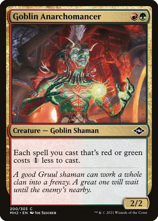 Modern Horizons 2 Goblin Anarchomancer