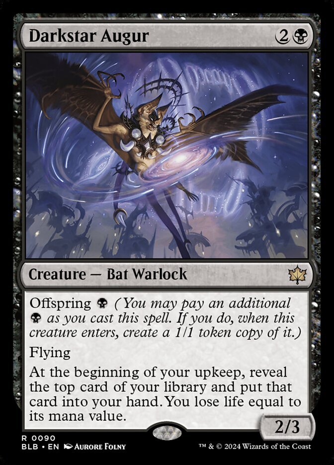 Bloomburrow Darkstar Augur